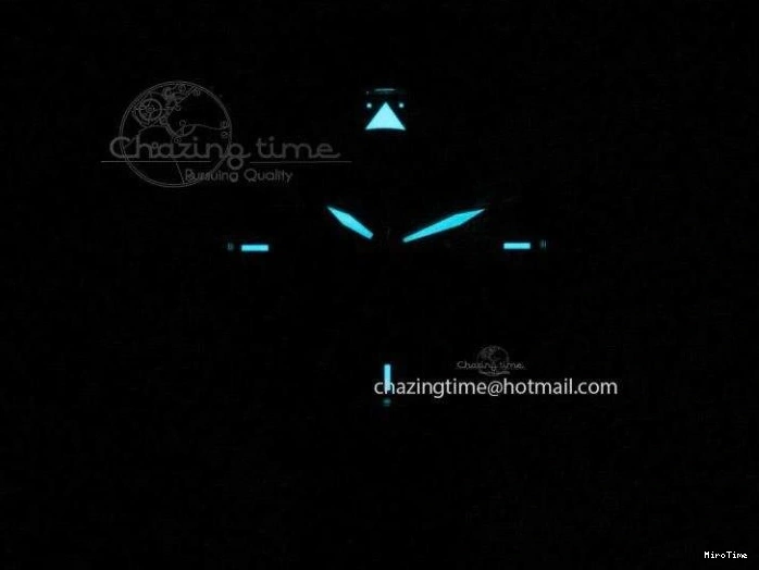 MIROTIME 0726 Mark XVII Le Petit Prince MK Maker 1:1 Best Edition SS Blue Dial On Brown Leather Strap A ComfortFit 7377